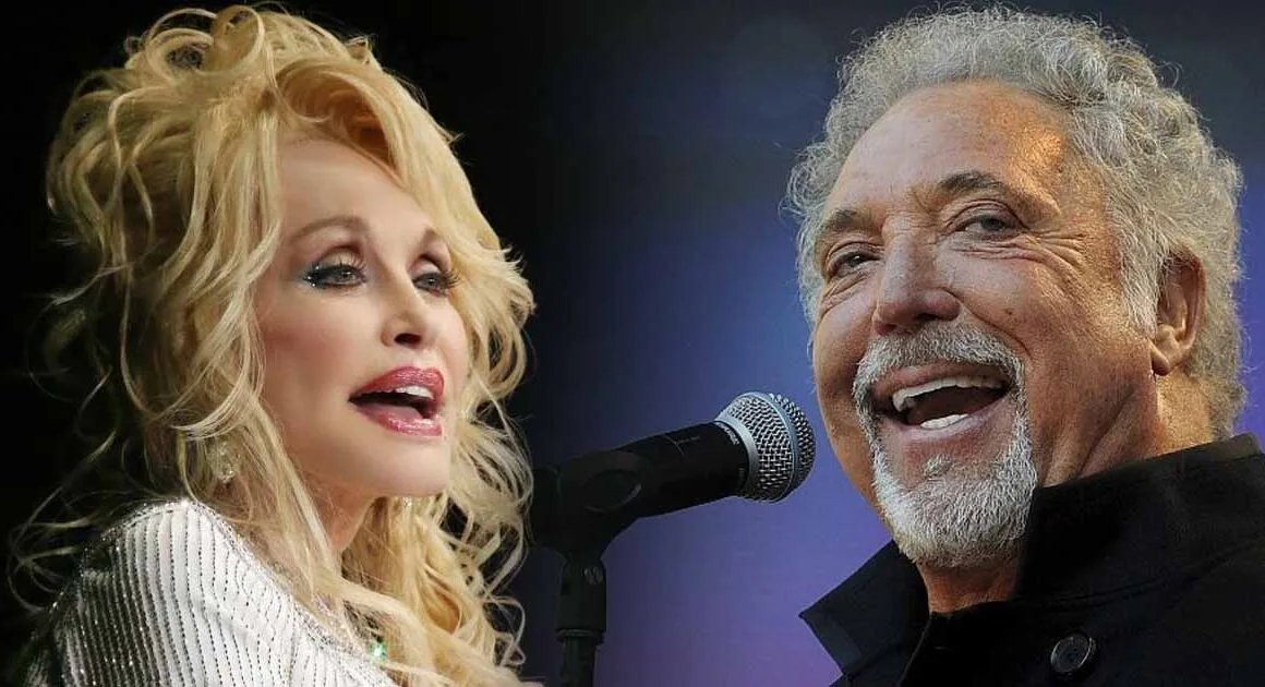 Dolly Parton and Tom Jones