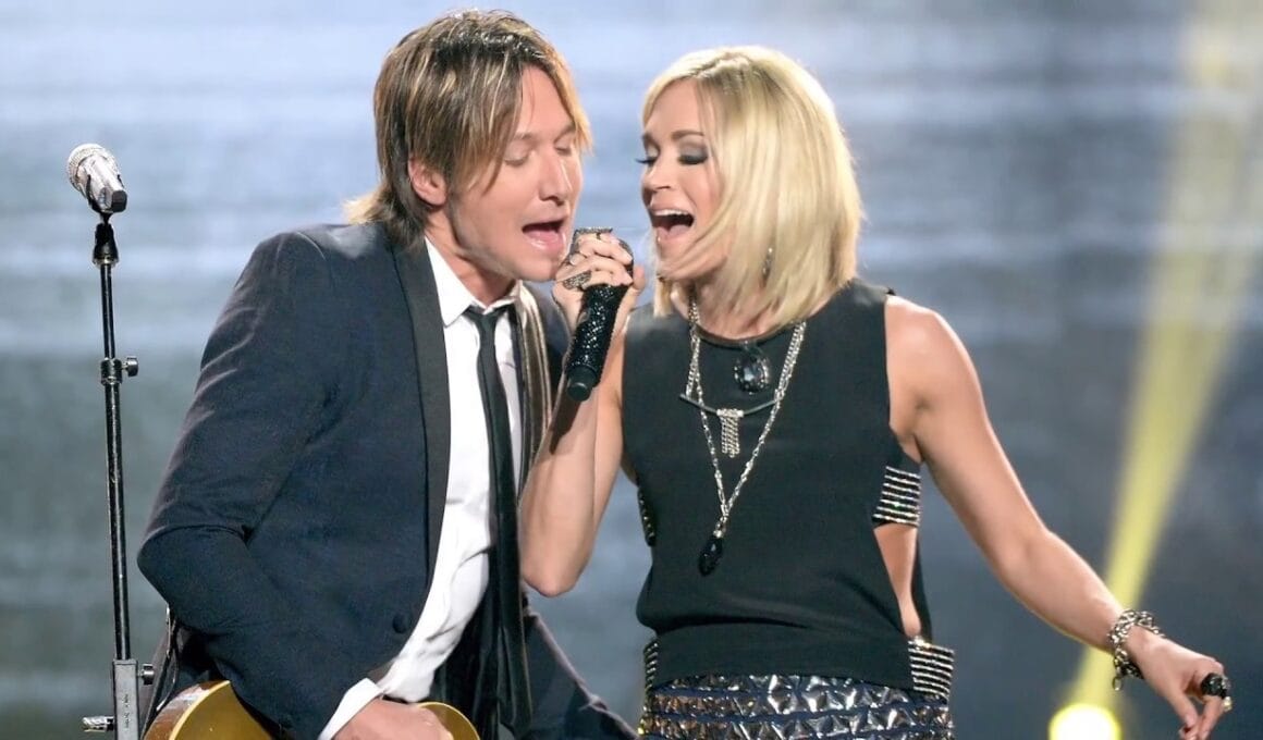 Keith Urban and Carrie Underwood