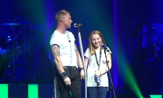 Ronan and his daughter