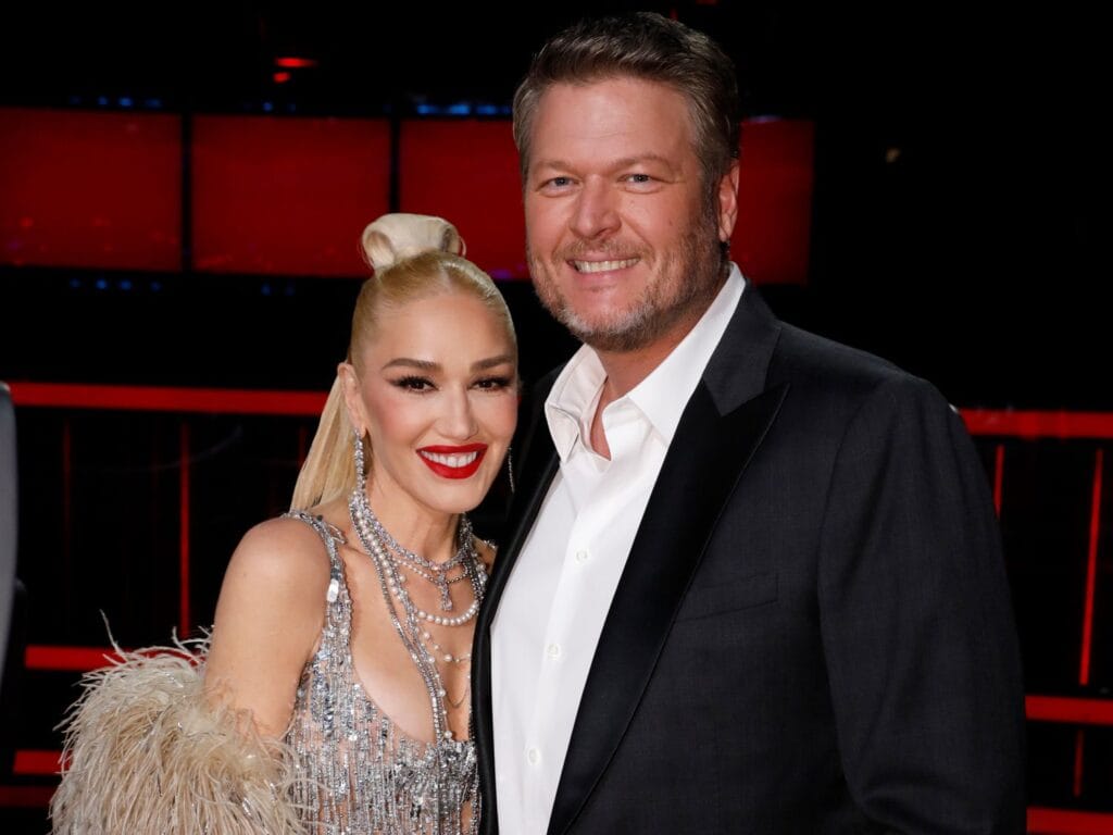 blake shelton and gwen stefani