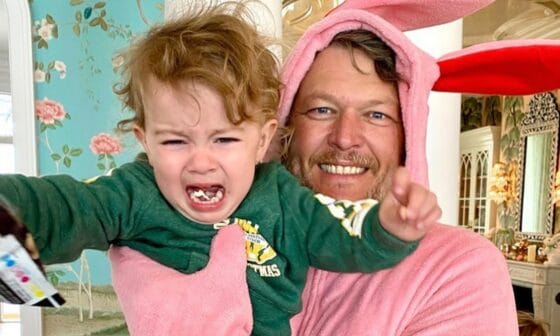 blake sheton easter bunny