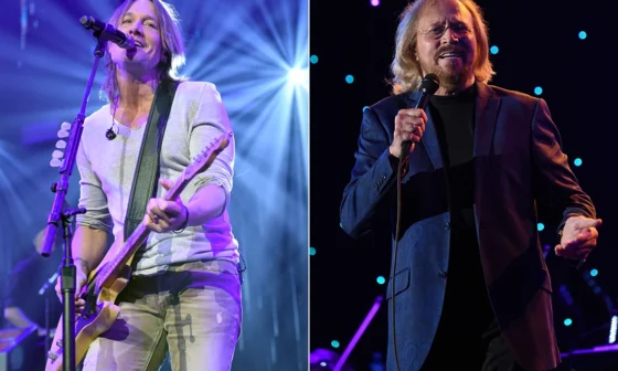keith urban and barry gibb