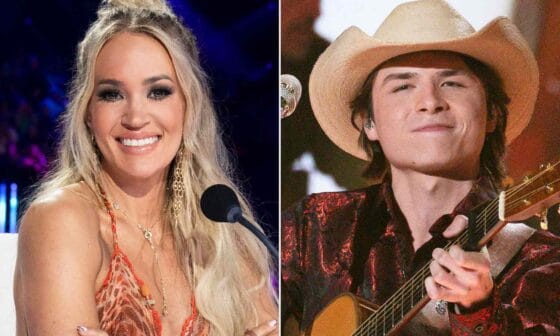 Carrie Underwood and foster