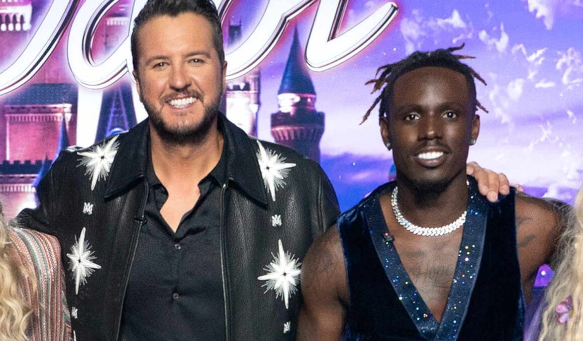 Luke Bryan and Jamal Roberts