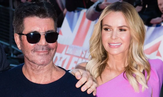 Amanda Holden & Simon Cowell