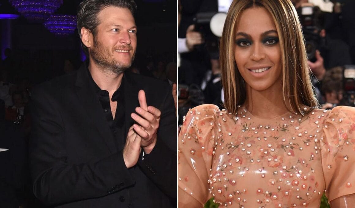 Blake shelton and beyonce