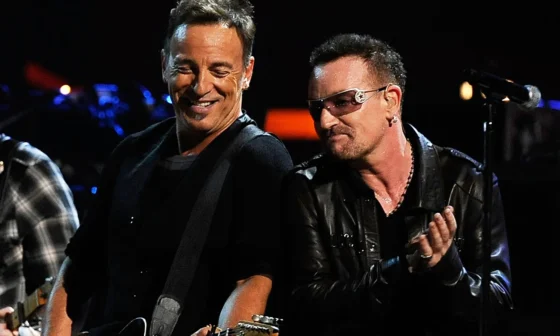 Bono and Bruce Springsteen