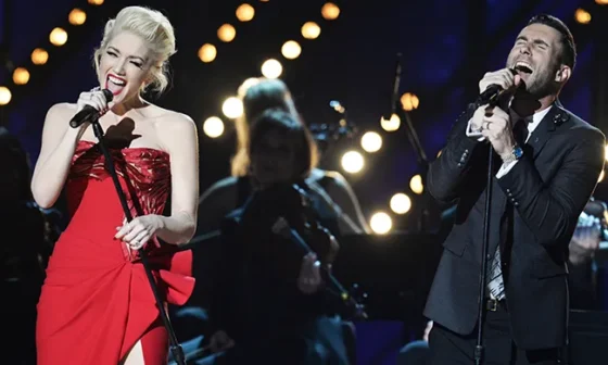 gwen and adam levine