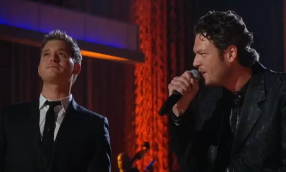 michael buble and blake