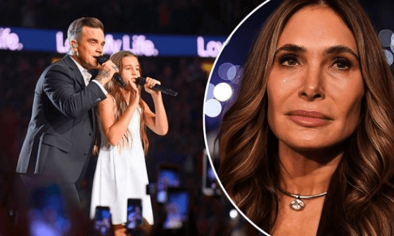 robbie williams daughter